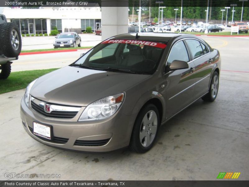Bronzed Pewter / Gray 2008 Saturn Aura XE