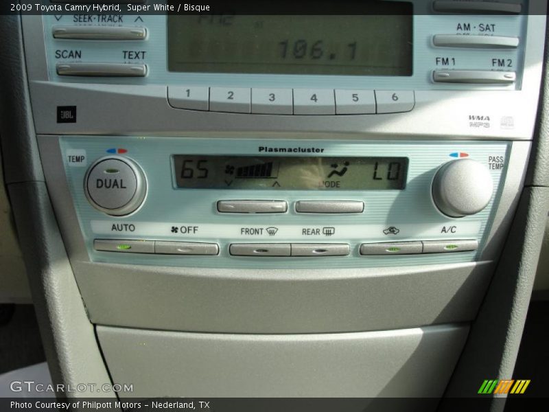 Super White / Bisque 2009 Toyota Camry Hybrid