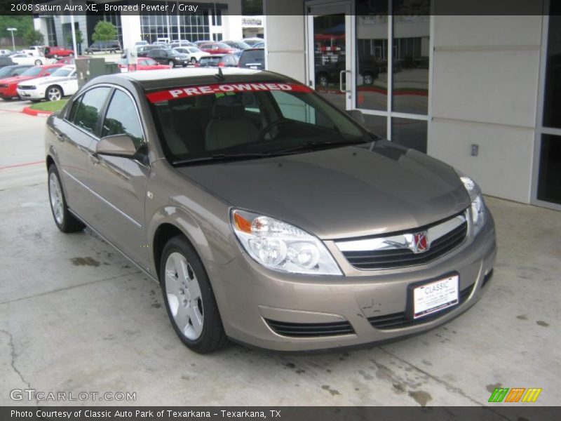 Bronzed Pewter / Gray 2008 Saturn Aura XE