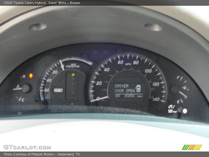 Super White / Bisque 2009 Toyota Camry Hybrid