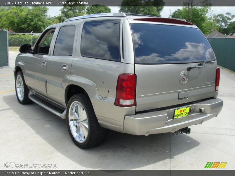 Silver Sand / Shale 2002 Cadillac Escalade AWD