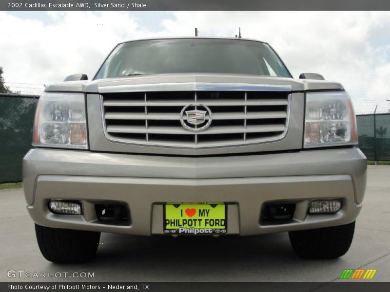 Silver Sand / Shale 2002 Cadillac Escalade AWD