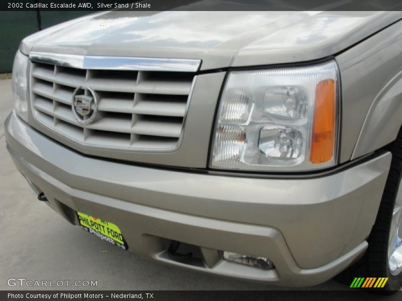 Silver Sand / Shale 2002 Cadillac Escalade AWD