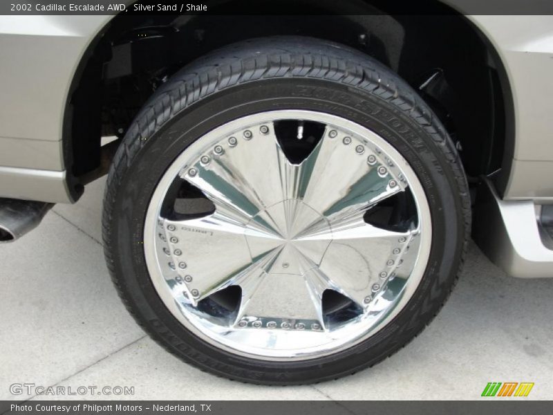 Custom Wheels of 2002 Escalade AWD