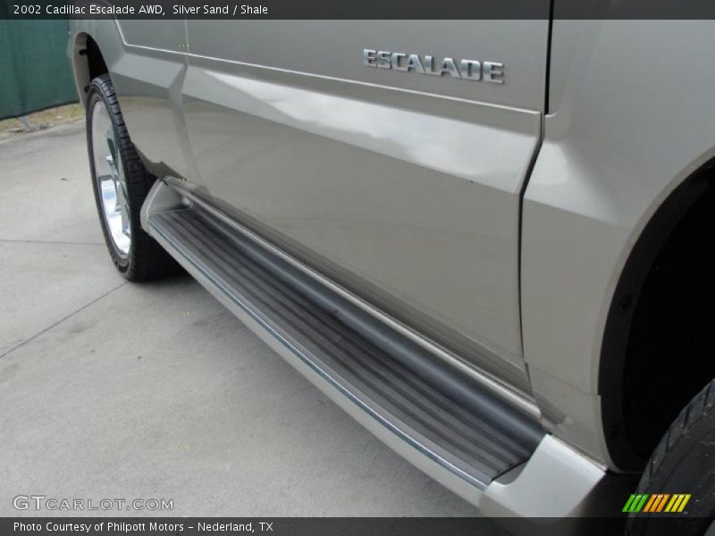 Silver Sand / Shale 2002 Cadillac Escalade AWD
