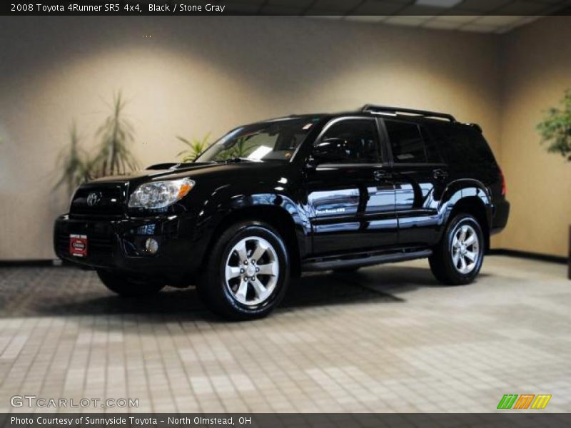 Black / Stone Gray 2008 Toyota 4Runner SR5 4x4