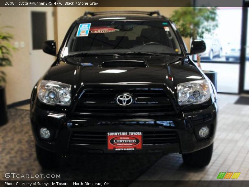 Black / Stone Gray 2008 Toyota 4Runner SR5 4x4