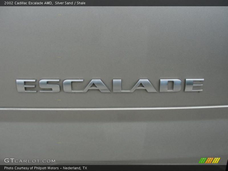 Silver Sand / Shale 2002 Cadillac Escalade AWD
