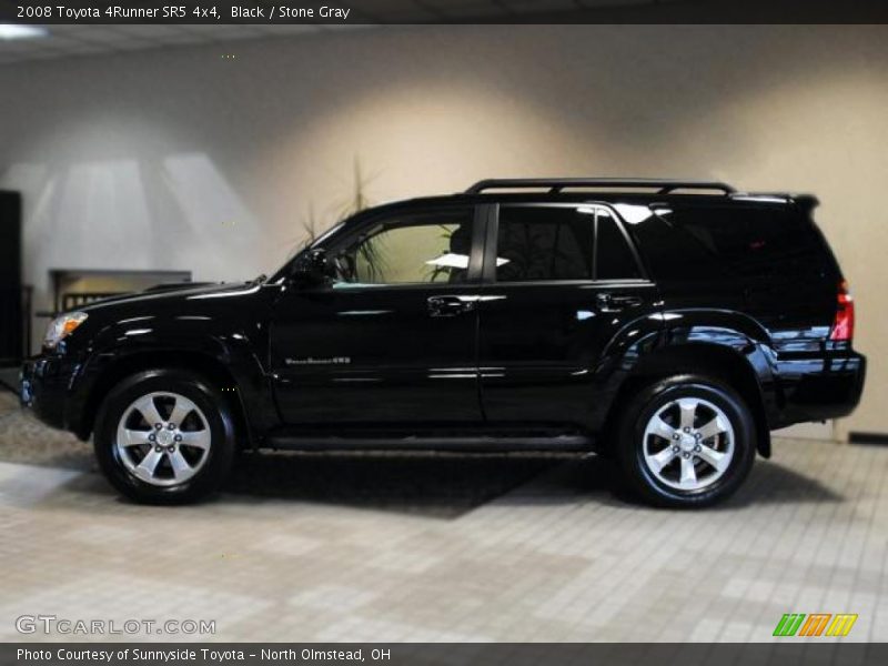 Black / Stone Gray 2008 Toyota 4Runner SR5 4x4