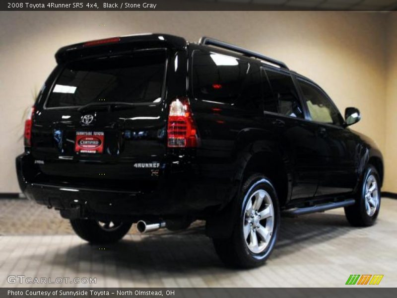 Black / Stone Gray 2008 Toyota 4Runner SR5 4x4
