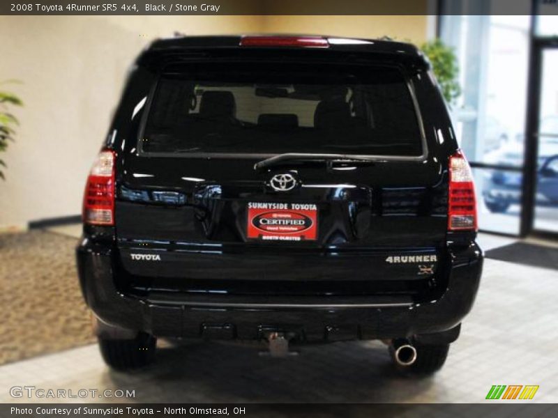 Black / Stone Gray 2008 Toyota 4Runner SR5 4x4