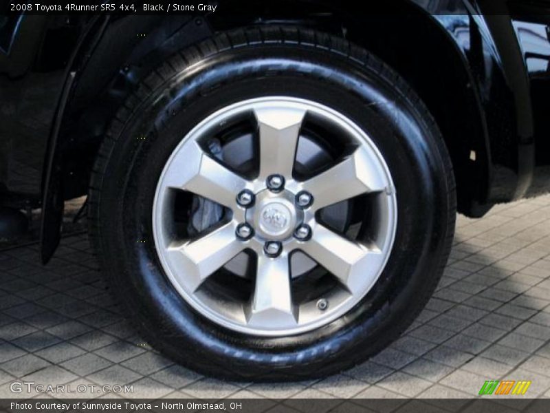 Black / Stone Gray 2008 Toyota 4Runner SR5 4x4