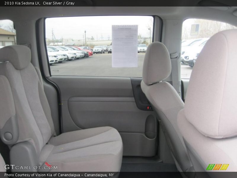 Clear Silver / Gray 2010 Kia Sedona LX