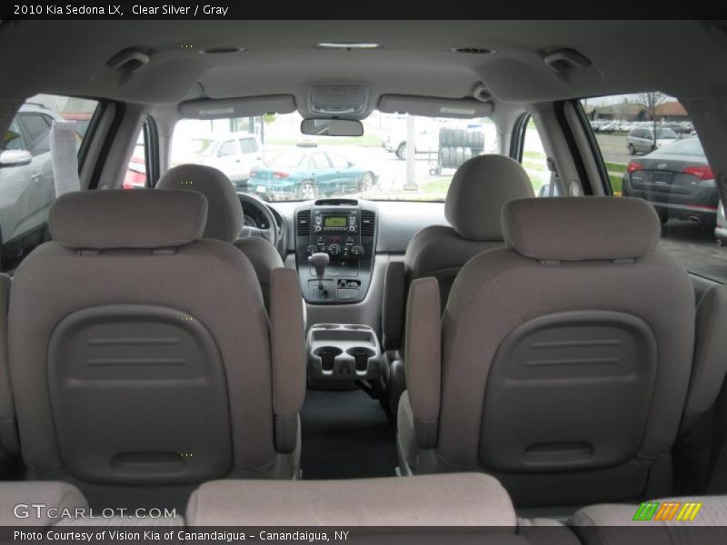 Clear Silver / Gray 2010 Kia Sedona LX