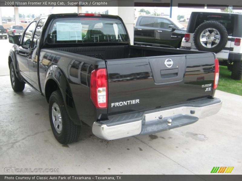 Super Black / Graphite 2008 Nissan Frontier XE King Cab