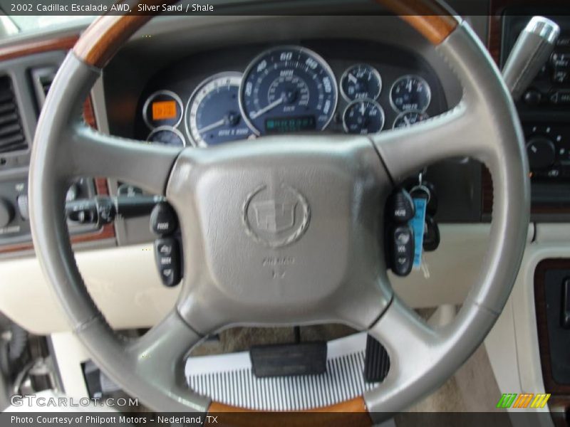 Silver Sand / Shale 2002 Cadillac Escalade AWD