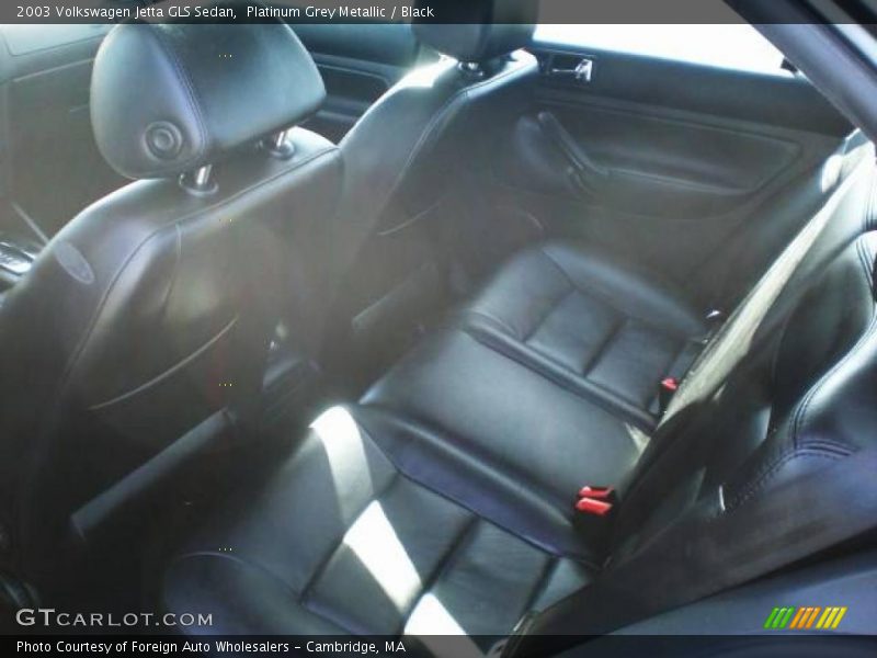 Platinum Grey Metallic / Black 2003 Volkswagen Jetta GLS Sedan