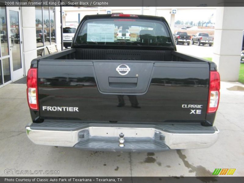 Super Black / Graphite 2008 Nissan Frontier XE King Cab