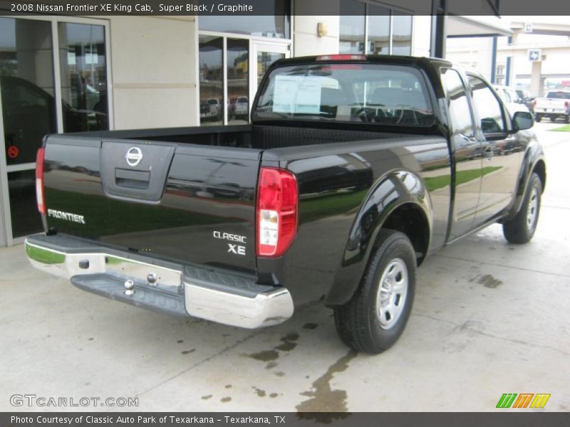Super Black / Graphite 2008 Nissan Frontier XE King Cab