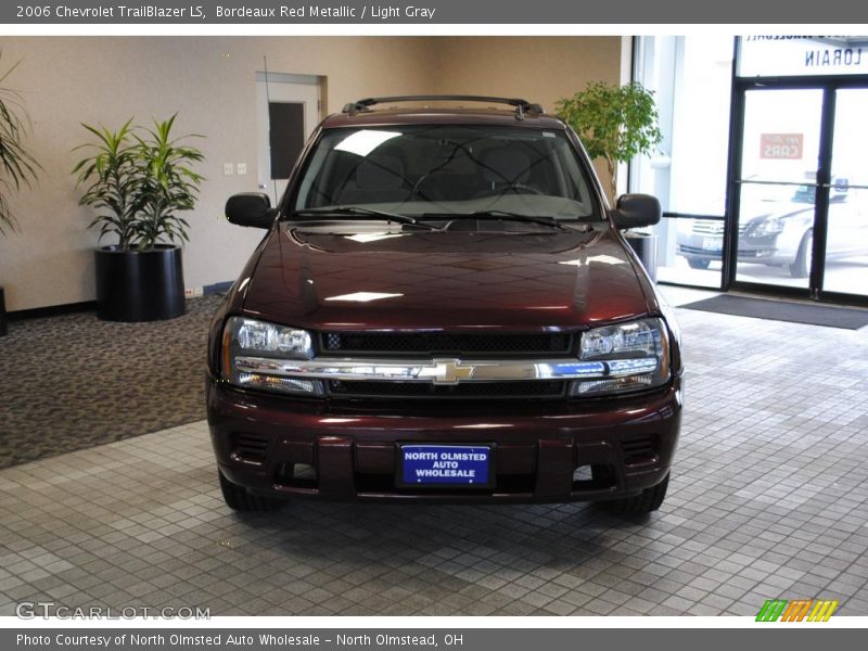 Bordeaux Red Metallic / Light Gray 2006 Chevrolet TrailBlazer LS