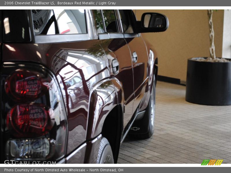 Bordeaux Red Metallic / Light Gray 2006 Chevrolet TrailBlazer LS