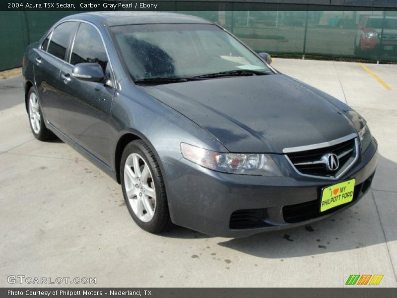 Carbon Gray Pearl / Ebony 2004 Acura TSX Sedan
