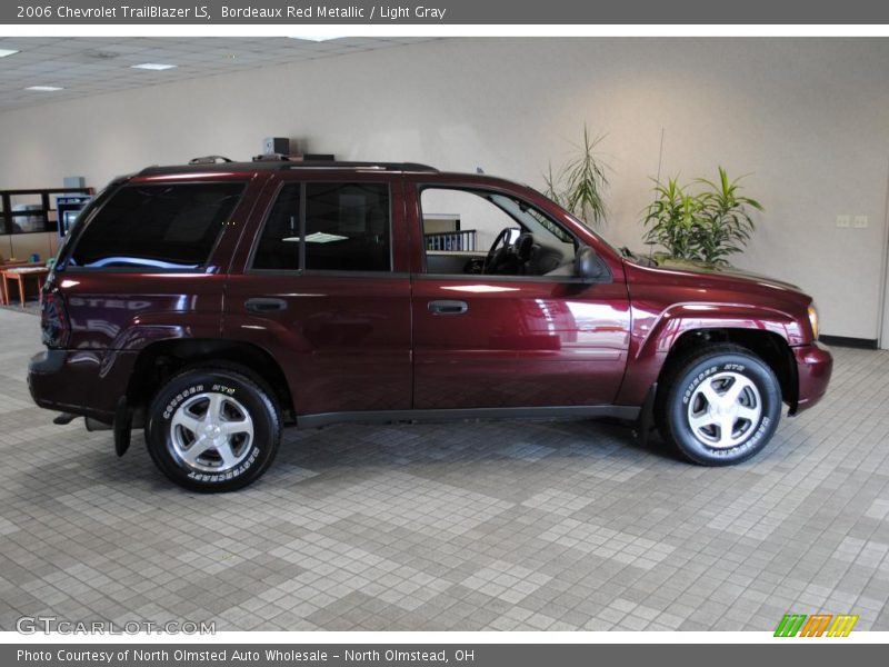 Bordeaux Red Metallic / Light Gray 2006 Chevrolet TrailBlazer LS