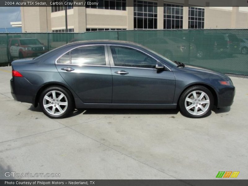 Carbon Gray Pearl / Ebony 2004 Acura TSX Sedan