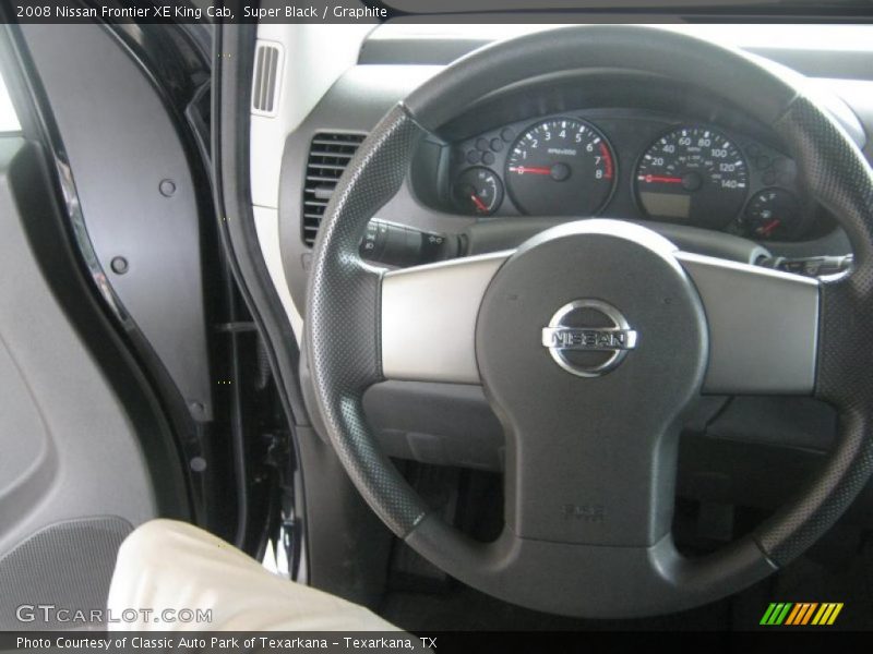 Super Black / Graphite 2008 Nissan Frontier XE King Cab