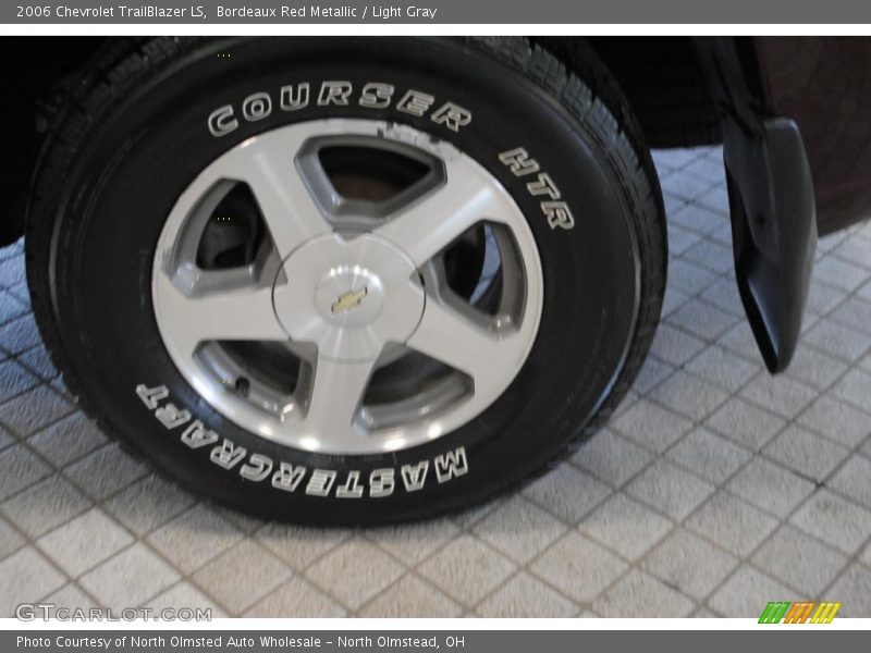 Bordeaux Red Metallic / Light Gray 2006 Chevrolet TrailBlazer LS