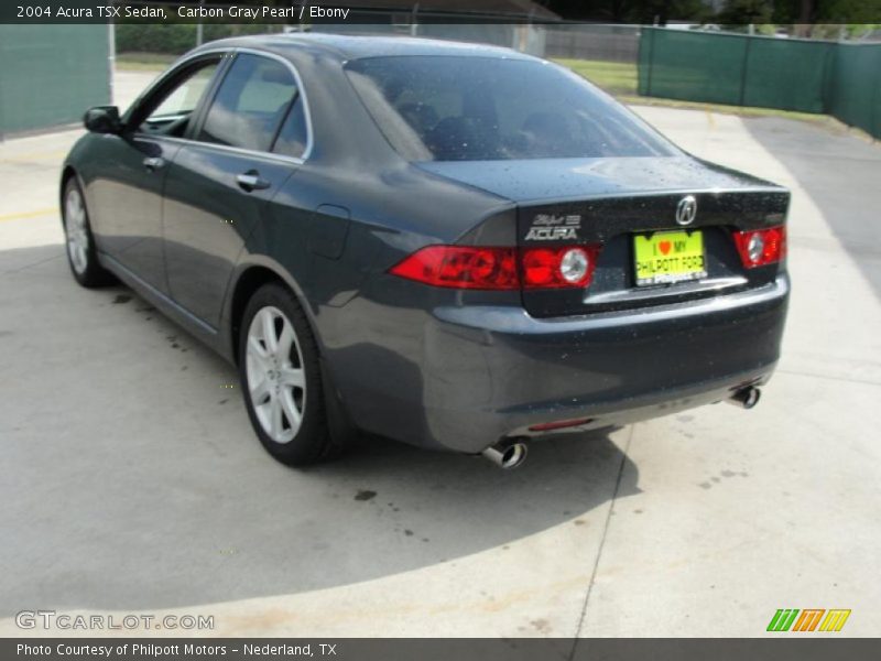 Carbon Gray Pearl / Ebony 2004 Acura TSX Sedan