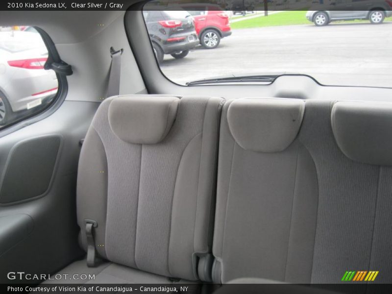 Clear Silver / Gray 2010 Kia Sedona LX