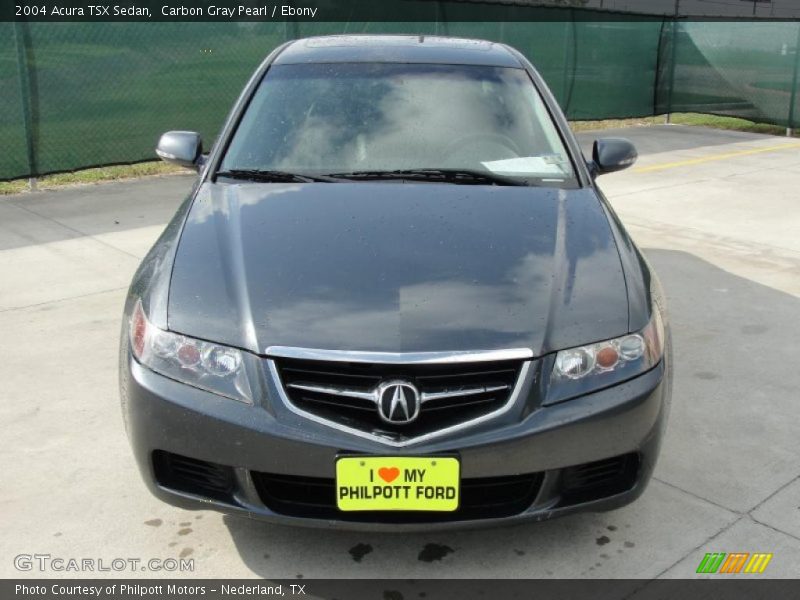 Carbon Gray Pearl / Ebony 2004 Acura TSX Sedan