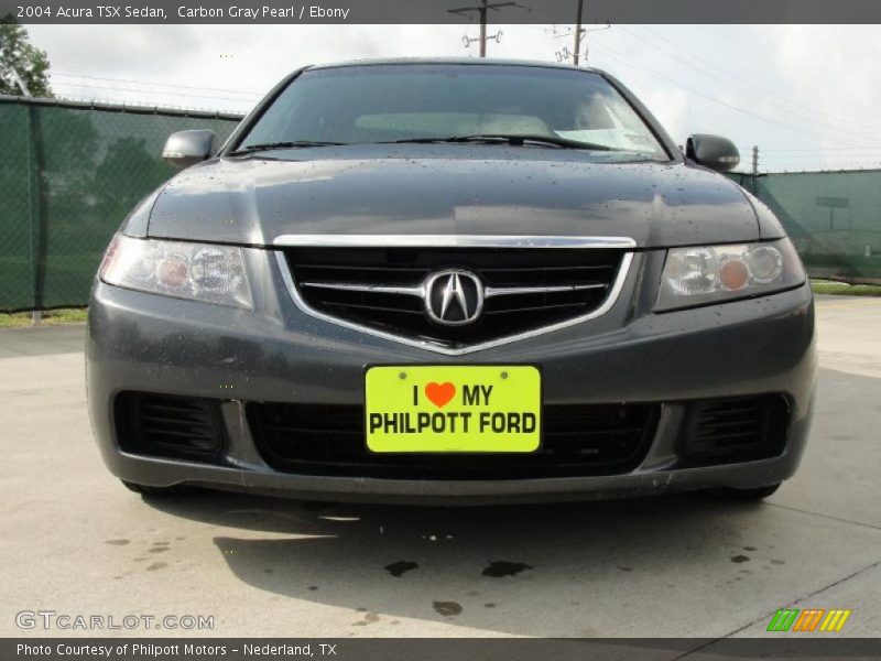 Carbon Gray Pearl / Ebony 2004 Acura TSX Sedan