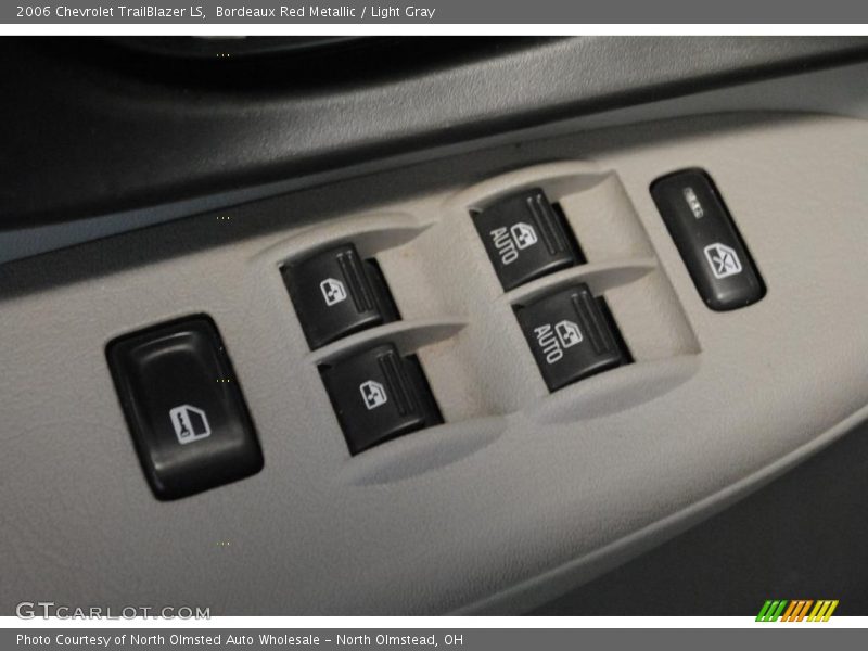 Bordeaux Red Metallic / Light Gray 2006 Chevrolet TrailBlazer LS