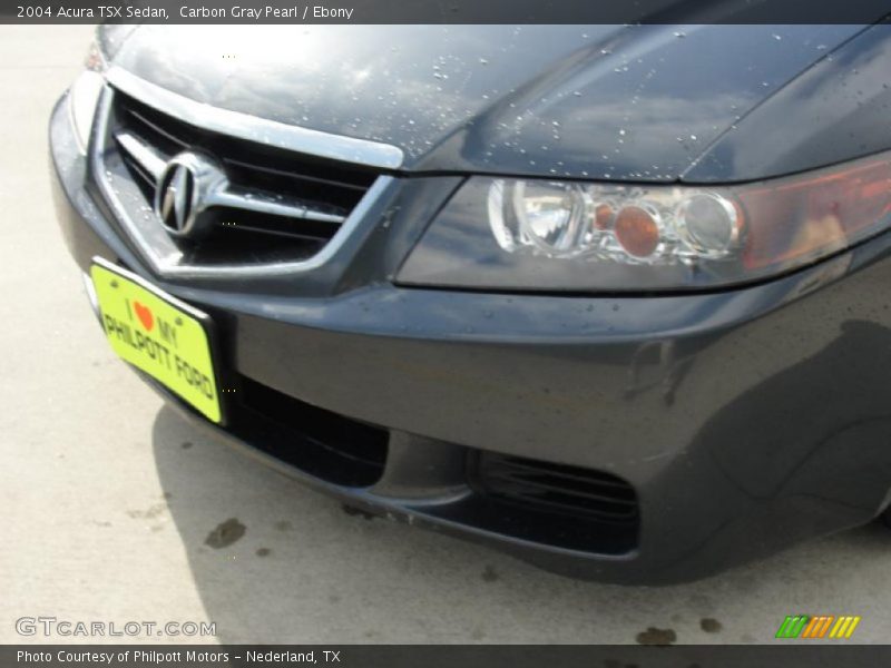 Carbon Gray Pearl / Ebony 2004 Acura TSX Sedan