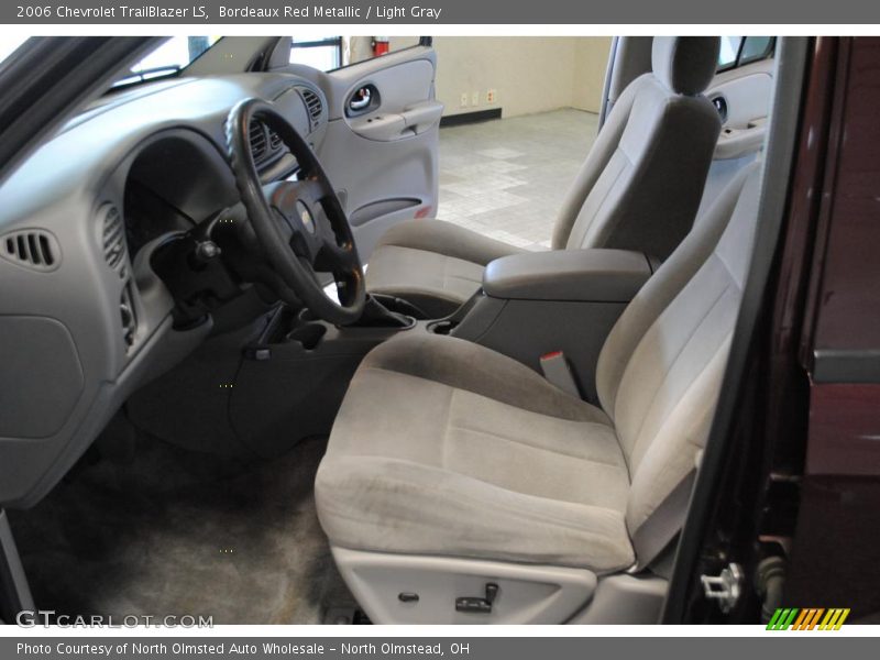 Bordeaux Red Metallic / Light Gray 2006 Chevrolet TrailBlazer LS