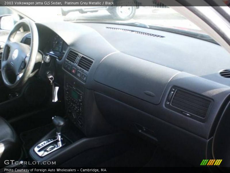 Platinum Grey Metallic / Black 2003 Volkswagen Jetta GLS Sedan