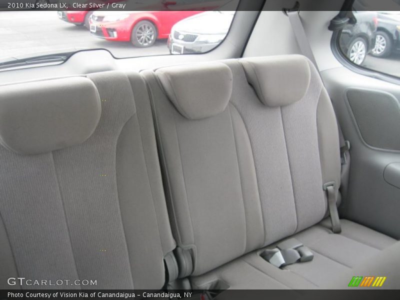 Clear Silver / Gray 2010 Kia Sedona LX