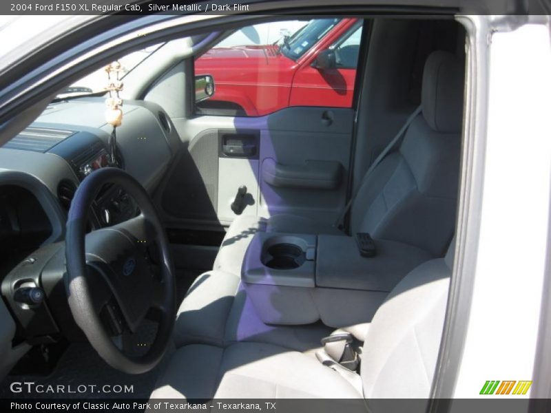 Silver Metallic / Dark Flint 2004 Ford F150 XL Regular Cab