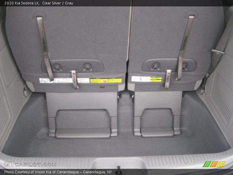 Clear Silver / Gray 2010 Kia Sedona LX