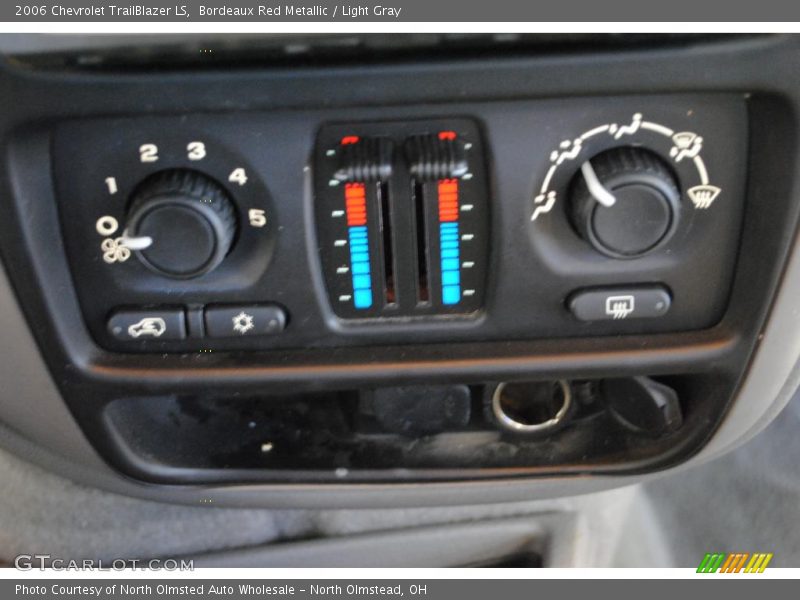Bordeaux Red Metallic / Light Gray 2006 Chevrolet TrailBlazer LS