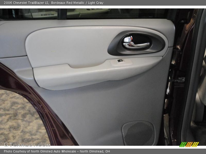 Bordeaux Red Metallic / Light Gray 2006 Chevrolet TrailBlazer LS