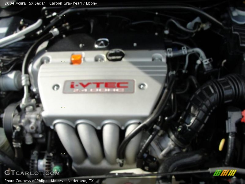 Carbon Gray Pearl / Ebony 2004 Acura TSX Sedan