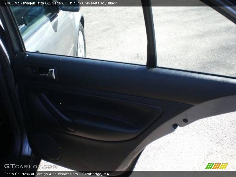 Platinum Grey Metallic / Black 2003 Volkswagen Jetta GLS Sedan