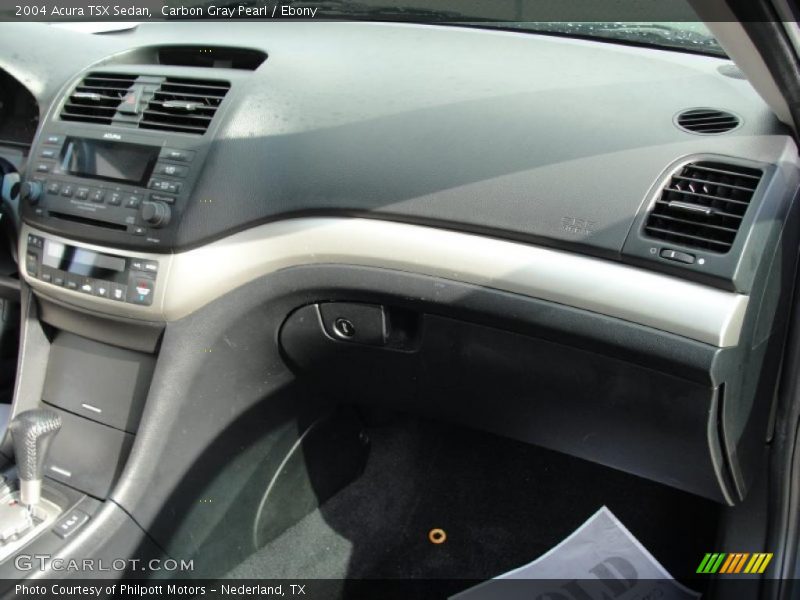 Carbon Gray Pearl / Ebony 2004 Acura TSX Sedan