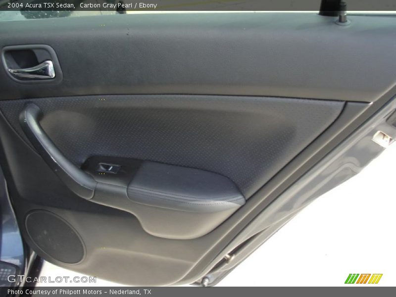 Carbon Gray Pearl / Ebony 2004 Acura TSX Sedan