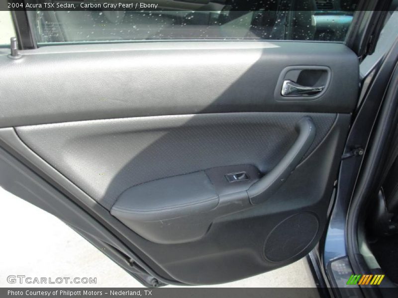 Carbon Gray Pearl / Ebony 2004 Acura TSX Sedan