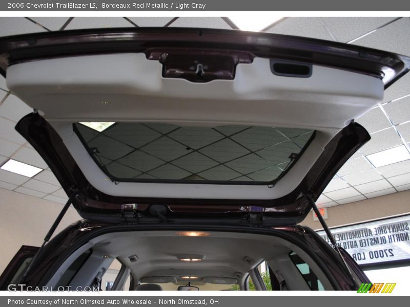Bordeaux Red Metallic / Light Gray 2006 Chevrolet TrailBlazer LS