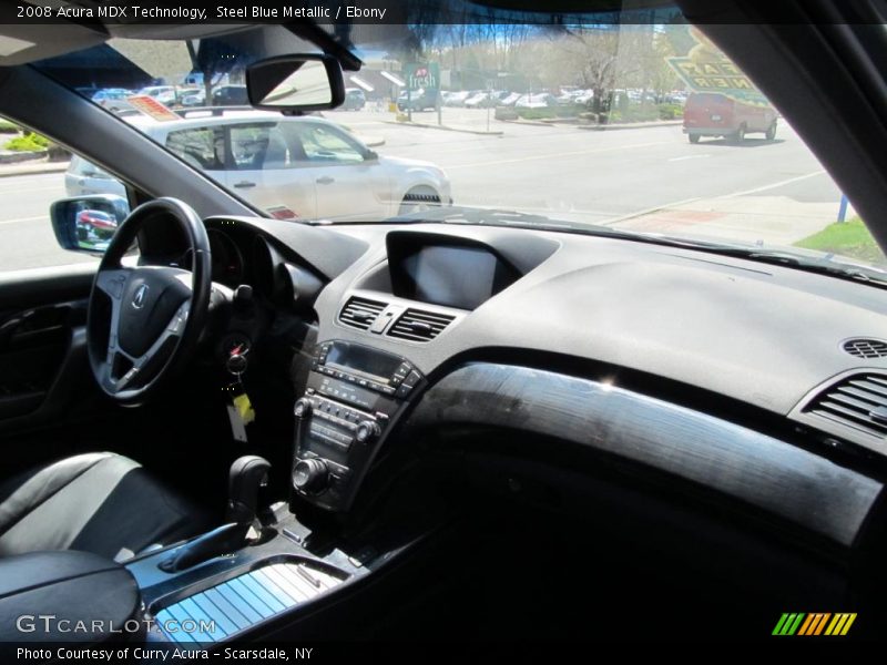 Steel Blue Metallic / Ebony 2008 Acura MDX Technology